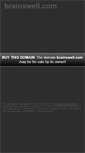 Mobile Screenshot of brainswell.com